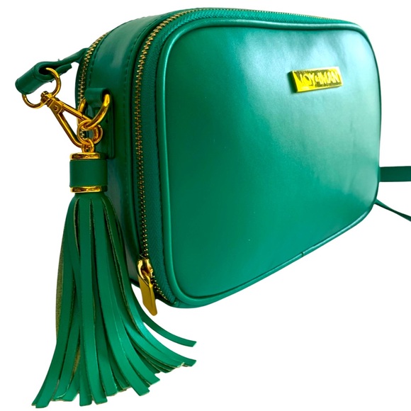 Joy & Iman, Leather Crossbody Bag - Picture 3 of 12